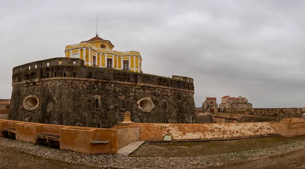 Alcacova Portugal Mars 2022 Vue Maison Gouverneur Fort Conde Lippe — Photo