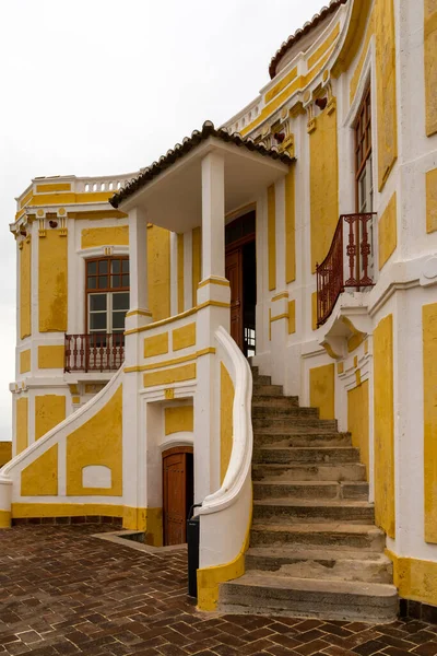 Alcacova Portugália Március 2022 Részletes Kilátás Kormányzó Házára Conde Lippe — Stock Fotó