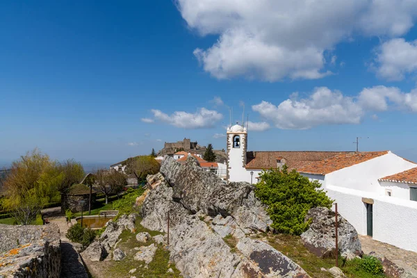 Santa Maria Marvao Portugal Maart 2022 Historische Santa Maria Kerk — Stockfoto