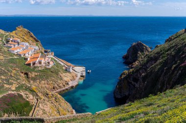Berlenga Adası Doğa Koruma Alanı manzarası