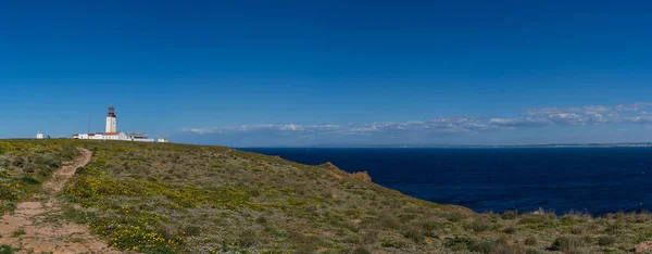 Berlenga Portugal April 2022 Panorama View Lighthouse Berlenga Grande Island — Stock Photo, Image