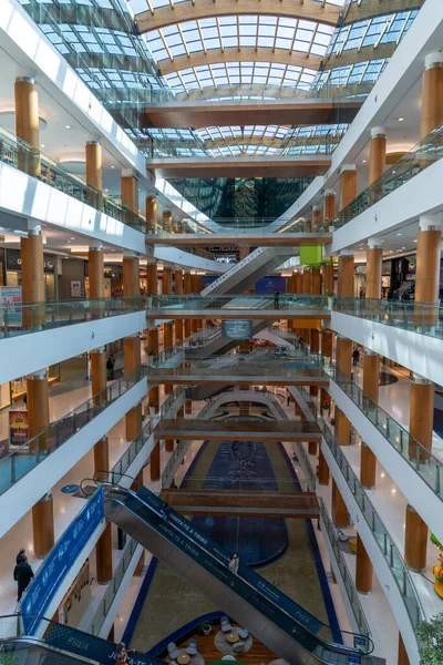 Viseu Portugal Abril 2022 Vista Interior Centro Comercial Palácio Gelo — Fotografia de Stock