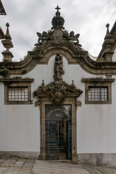 Guimarães Portugal Abril 2022 Entrada Para Capela Virgem Maria — Fotografia de Stock