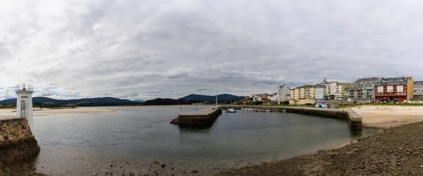 Foz Spain April 2022 Panorama View Foz Foz River Leading — Stock Photo, Image