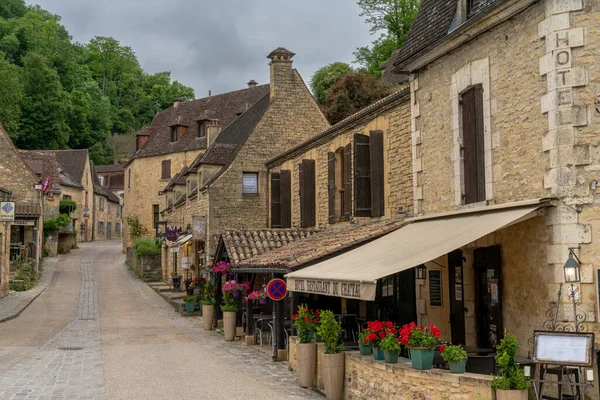 Beynac Cazenac France Травня 2022 Історичне Мальовниче Середньовічне Село Бейнак — стокове фото