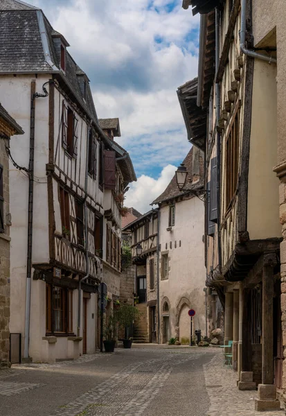 Beaulieu Sur Dordogne Frankrike Maj 2022 Smal Gata Den Historiska — Stockfoto