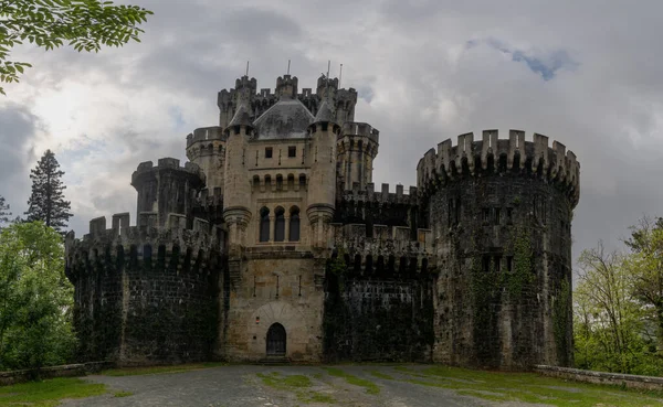 Gatika Spania Mai 2022 Utsikt Det Pittoreske Butron Castle Nær – stockfoto