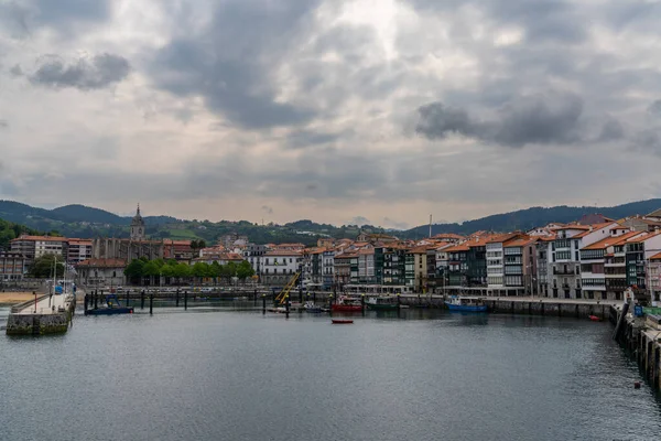 Lekeitio España Mayo 2022 Vista Del Puerto Pueblo Pesquero Lekeitio — Foto de Stock