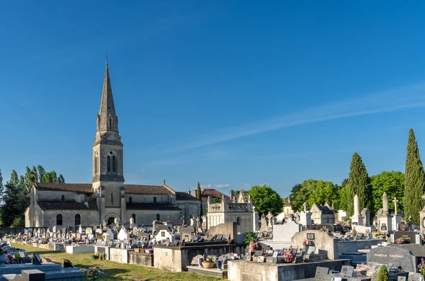 Saint Sulpice Faleyrens Francia Maggio 2022 Chiesa Cimitero Saint Sulpice — Foto Stock