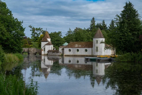 Andrews Royaume Uni Juin 2022 Vue Sur Village Néerlandais Lac — Photo