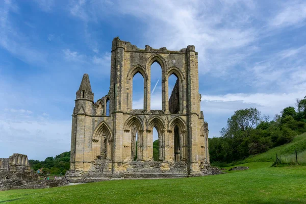 Rievaulx Velká Británie Června 2022 Pohled Historické Místo Anglického Dědictví — Stock fotografie