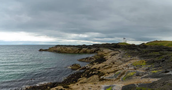 Panorama View Elie Lighthouse Firth Forth Scotland — Stock fotografie