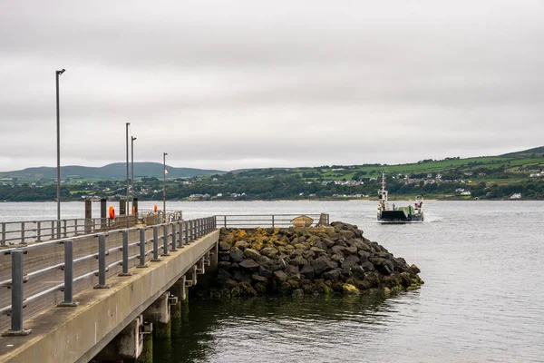 Magilligan Point United Kingdom July 2022 Lough Foyle Ferry Arriving — Stockfoto