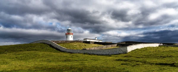 View Historic Harbor Lighthouse John Point Donegal Bay North Ireland — Photo
