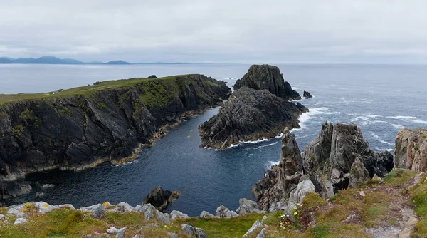 Panorama View Malin Head Northernmost Point Ireland — Fotografia de Stock