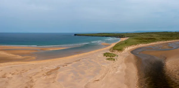 Panorama Landscape View Lacken Strand Coast North Mayo Ireland — Φωτογραφία Αρχείου