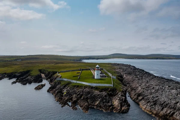John Point Lighthouse Donegal Bay Northwest Ireland — Foto de Stock
