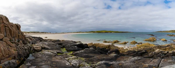 Panorama Dog Bay County Galway Western Ireland Its Beautiful White — Stockfoto