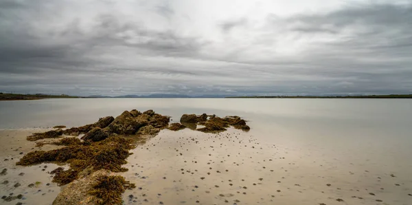 Panorama Landscape Beautiful White Sand Elly Bay Beach Mullet Peninsula — ストック写真