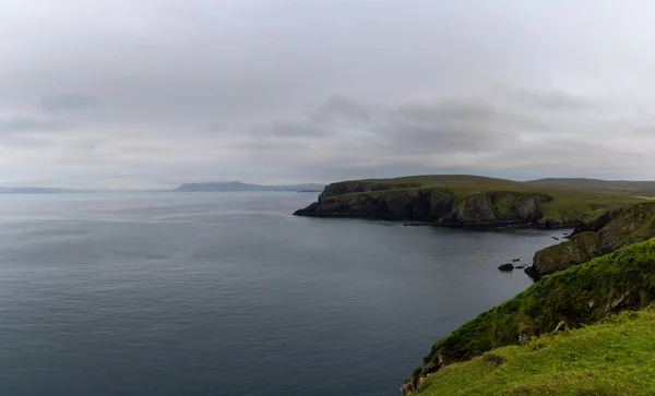 View Wild Coast Erris Head Northern Tip Mullet Peninsula County — Foto de Stock