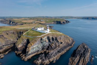 A view of the Galley Head Lighthouse in County Cork