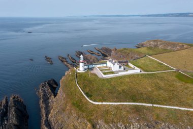 A view of the Galley Head Lighthouse in County Cork