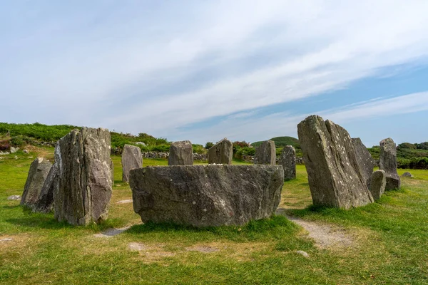 A view of the Drombeg Stone Circle in County Cork of Ireland