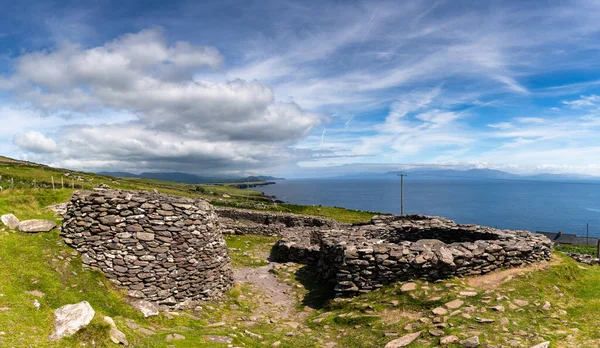 Fahan Irlanda Agosto 2022 Vista Las Cabañas Colmena Fahan Península — Foto de Stock