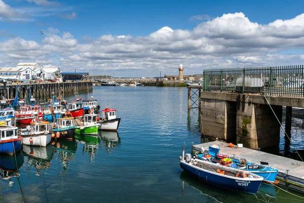 Dunmore East Ireland August 2022 View Dunmore East Harbour Lighthouse — Stock Photo, Image
