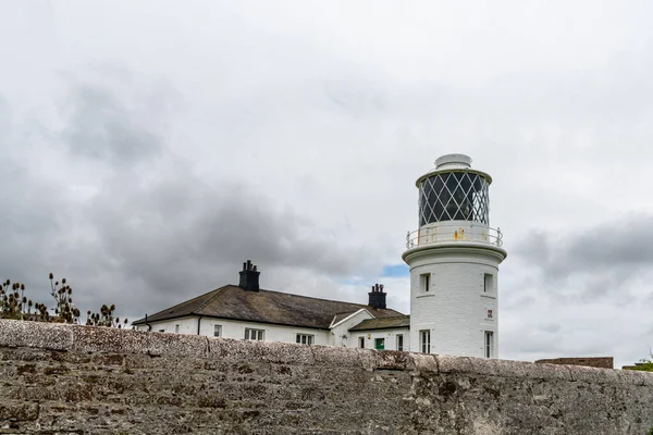 Een Verticaal Uitzicht Het Bees Ligthouse Noord Engeland — Stockfoto