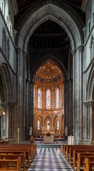 Kilkenny Ireland August 2022 View Central Nave Altar Mary Cathedral — 图库照片
