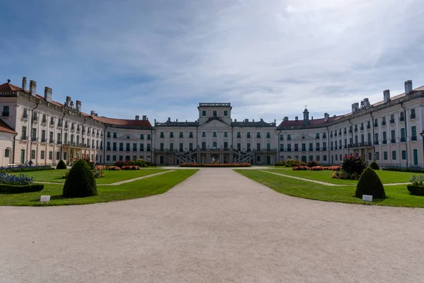 Fertod Hungría Octubre 2022 Vista Del Palacio Esterhazy Versalles Húngaro — Foto de Stock