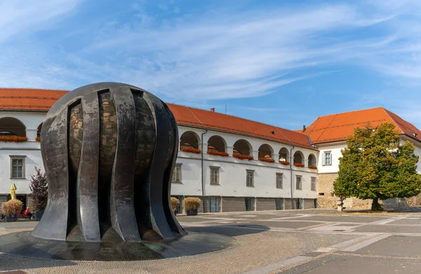 Maribor Eslovenia Octubre 2022 Vista Del Monumento Liberación Nacional Del —  Fotos de Stock