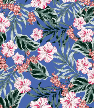 Basit cihazları olan güzel, pürüzsüz raster deseni. Tekstil, ambalaj, kumaş, kumaş, giysi, kapak, kağıt, baskı, albüm için dekoratif süslemeleri olan bir arka plan. Kumaş rengi çiçek