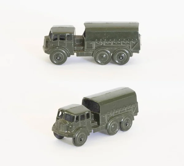 Vintage Miniatűr Fém Antik Car Toy — Stock Fotó