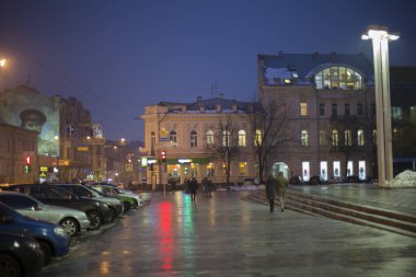 Harkiv Ukrayna - 03.04.2018 Savaştan önce barışçıl Kharkiv, savaştan önce barışçıl Ukrayna, muhabirlik, sakinler