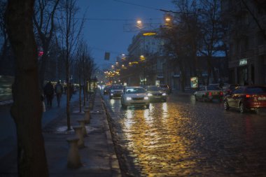 Harkiv Ukrayna - 03.04.2018 Savaştan önce barışçıl Kharkiv, savaştan önce barışçıl Ukrayna, muhabirlik, sakinler