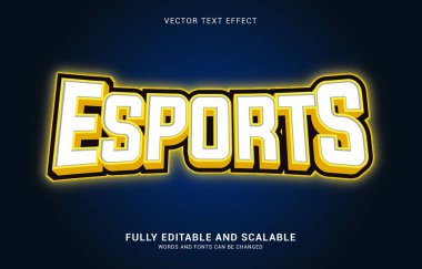 düzenlenebilir metin efekti, Esports biçimi Başlık yapmak için kullanılabilir