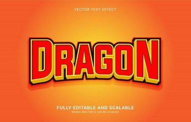 düzenlenebilir metin efekti, Dragon biçimi Başlık yapmak için kullanılabilir