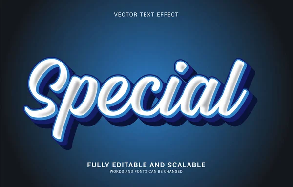 Editable Text Effect Special Style Can Used Make Title — стоковый вектор