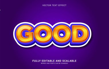 düzenlenebilir metin efekti, Başlık yapmak için iyi biçim kullanılabilir