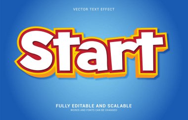 düzenlenebilir metin efekti, Başlık yapmak için başlangıç biçimi kullanılabilir