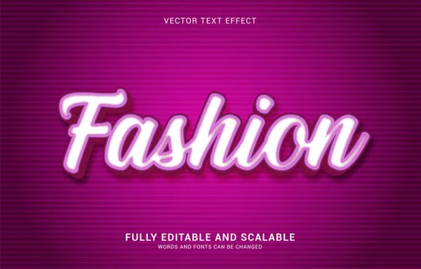 Editable Text Effect Fashion Style Can Use Make Title — стоковый вектор