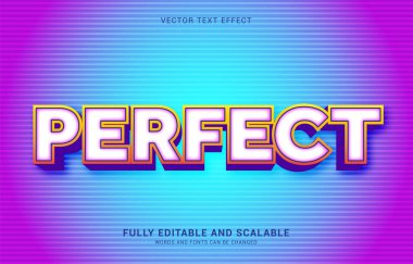 Düzenlenebilir metin efekti, Başlık yapmak için mükemmel biçim kullanılabilir