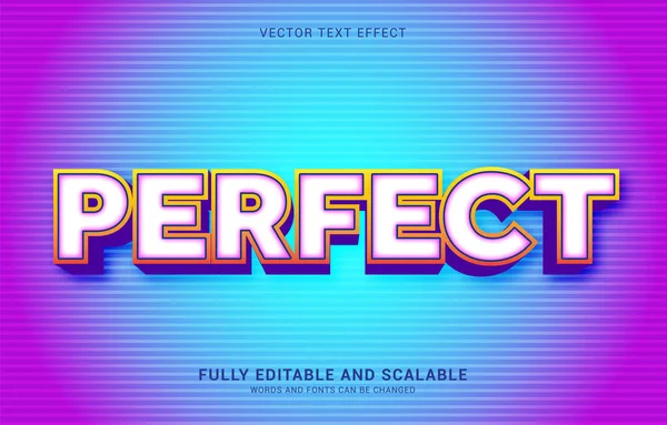 Efeito Texto Editável Estilo Perfeito Pode Ser Usado Para Fazer — Vetor de Stock