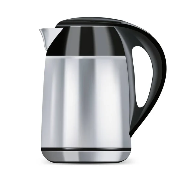 Realistic Detailed 3d Electric Kettle. Vector — 图库矢量图片