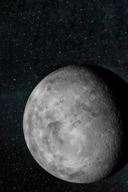 Uzaydaki gezegenin dikey duvar kağıdı. Dış karanlık uzay duvar kâğıdı. Gezegenin yüzeyi. Küre. Yörüngeden bak. Bu görüntünün elementleri NASA tarafından desteklenmektedir.