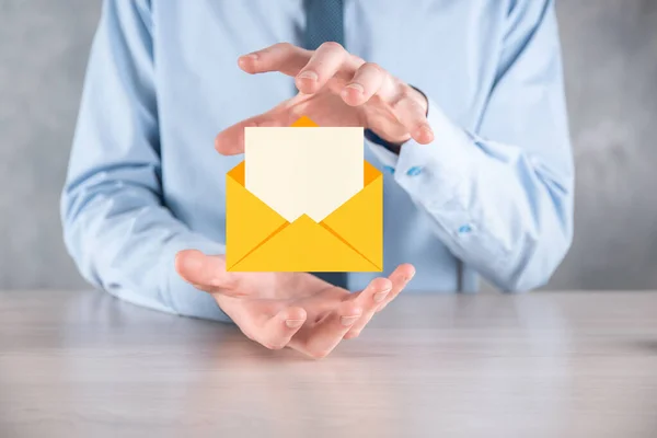 Mail Und Benutzer Icon Zeichen Symbol Marketing Oder Newsletter Konzept — Stockfoto