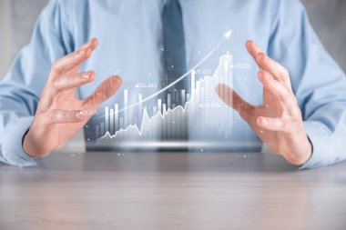 İş geliştirme, finansal plan ve strateji. Maliye grafiği ve piyasa çizelgesi yatırımlarının analizi. Dijital ekonomi değişimi. Geliştirme ve büyüyen büyüme planı. Piyasa yatırımları. Bankacılık