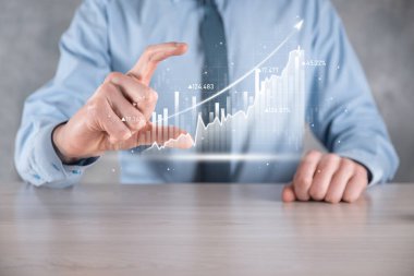 İş geliştirme, finansal plan ve strateji. Maliye grafiği ve piyasa çizelgesi yatırımlarının analizi. Dijital ekonomi değişimi. Geliştirme ve büyüyen büyüme planı. Piyasa yatırımları. Bankacılık